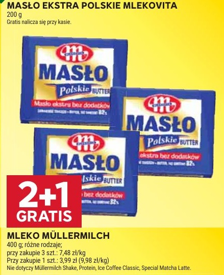 Masło ekstra polskie w ofercie sklepu Stokrotka Supermarket