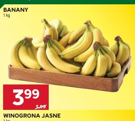 banany w ofercie sklepu Stokrotka Supermarket