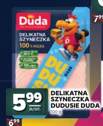Delikatna szyneczka Dudusie w ofercie sklepu Stokrotka Supermarket