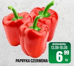 Papryka czerwona w ofercie sklepu Tomi Markt