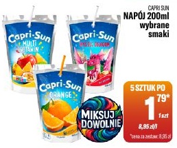Napój Capri Sun w ofercie sklepu Tomi Markt