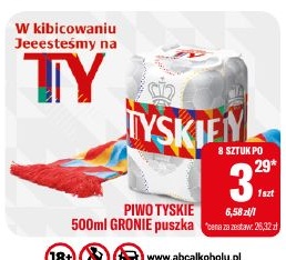 Piwo TYSKIE w ofercie sklepu Tomi Markt