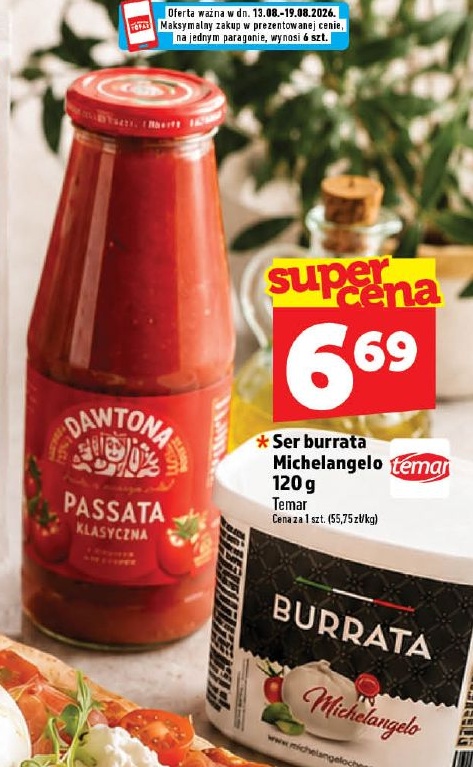 Ser burrata Michelangelo w ofercie sklepu Topaz