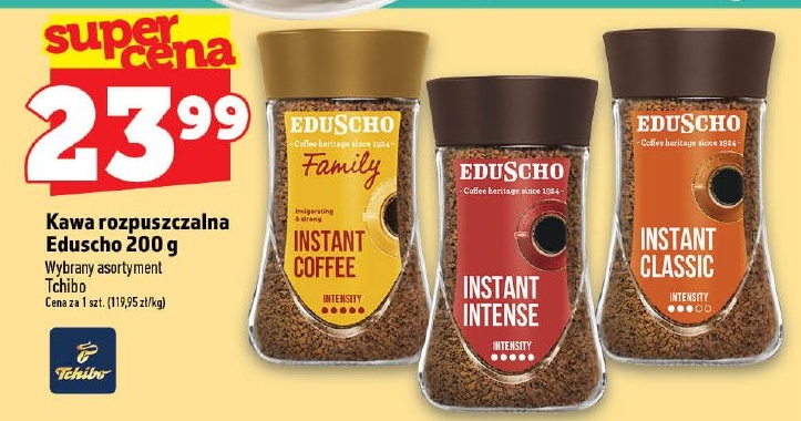 Kawa rozpuszczalna EDUSCHO w ofercie sklepu Topaz