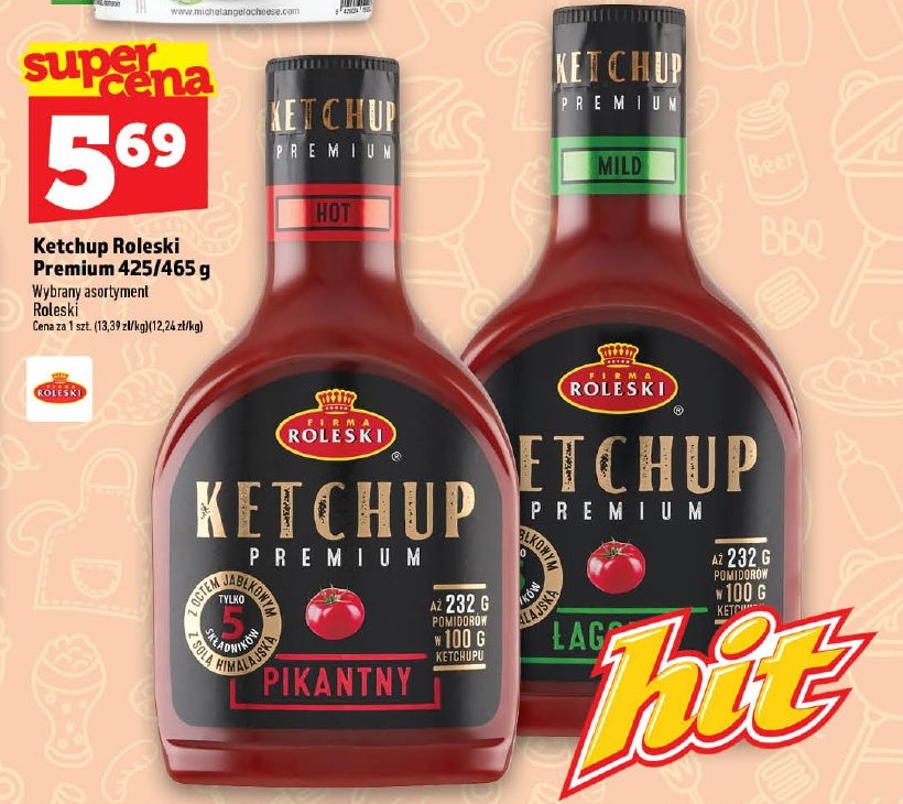 Ketchup premium w ofercie sklepu Topaz