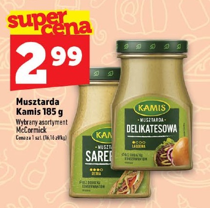 Musztarda Kamis w ofercie sklepu Topaz