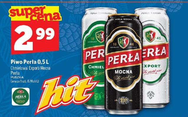 Piwo Perła w ofercie sklepu Topaz