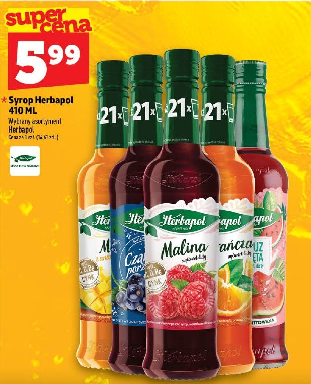 Syrop Herbapol w ofercie sklepu Topaz