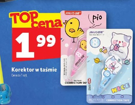 Korektor w taśmie w ofercie sklepu Topaz
