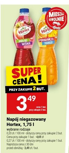 Napój niegazowany Hortex w ofercie sklepu Twój Market