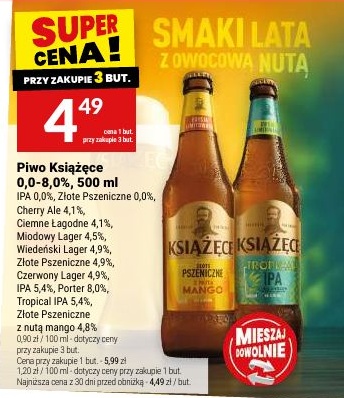 piwo Książęce w ofercie sklepu Twój Market