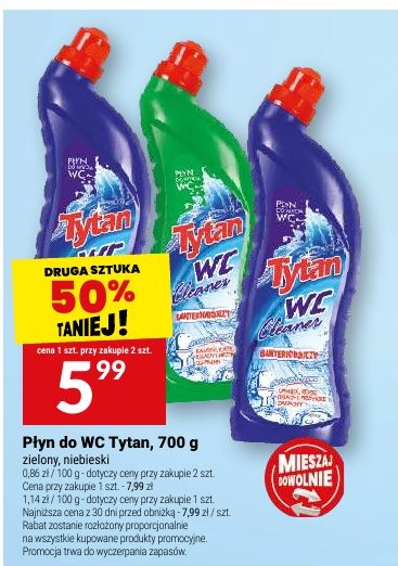 Płyn do WC TYTAN w ofercie sklepu Twój Market