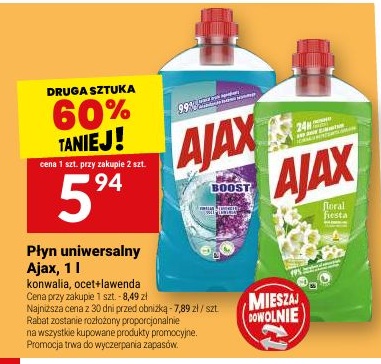 Płyn uniwersalny Ajax w ofercie sklepu Twój Market