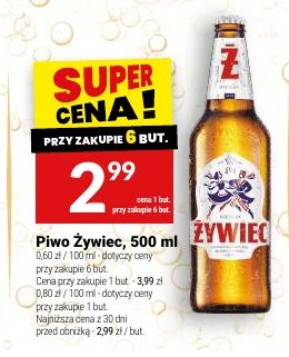 Piwo Żywiec w ofercie sklepu Twój Market