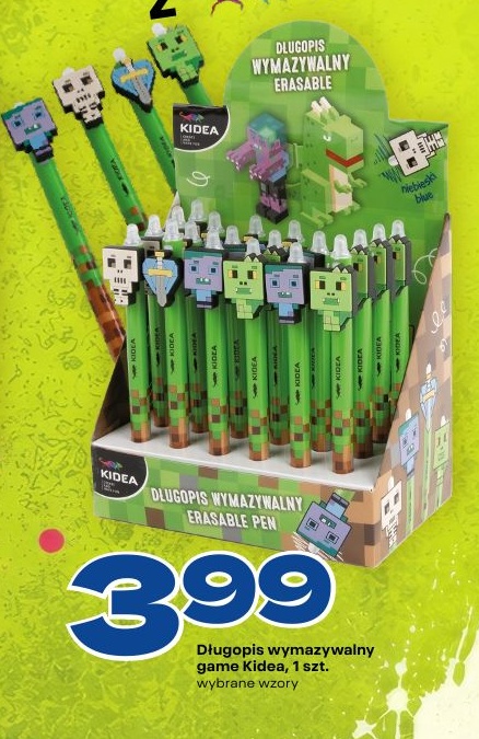 Długopis wymazywalny game Kidea w ofercie sklepu Twój Market