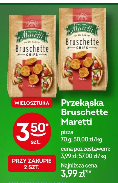 Przekąska Bruschette Maretti w ofercie sklepu Żabka
