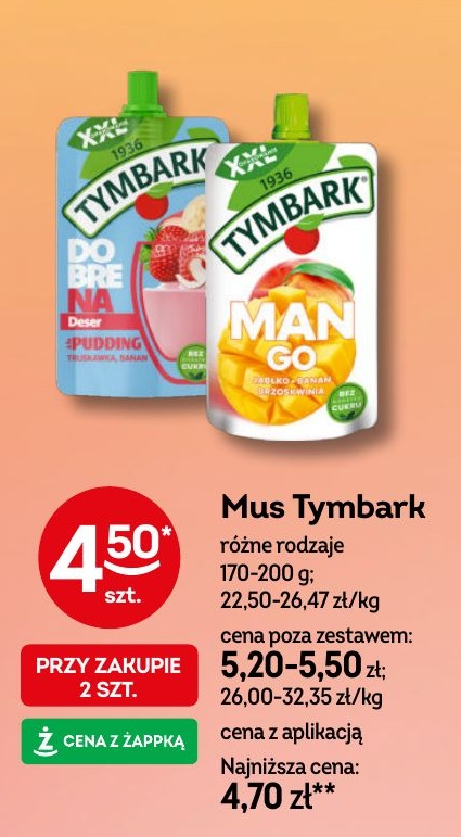 Mus w ofercie sklepu Żabka