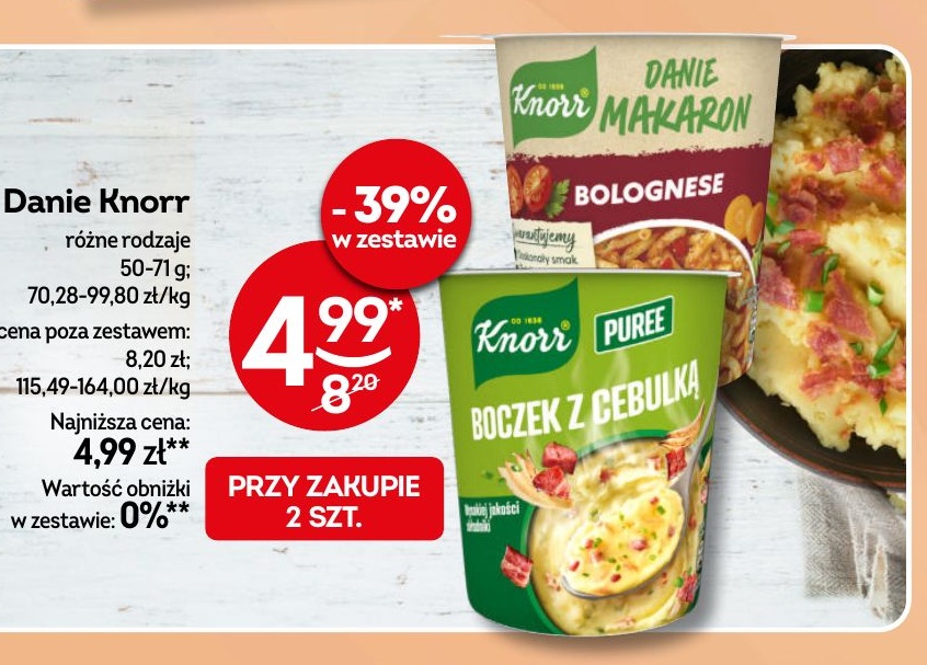 Danie Knorr w ofercie sklepu Żabka