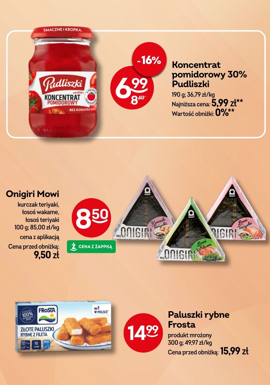 Koncentrat pomidorowy 30% Pudliszki w ofercie sklepu Żabka